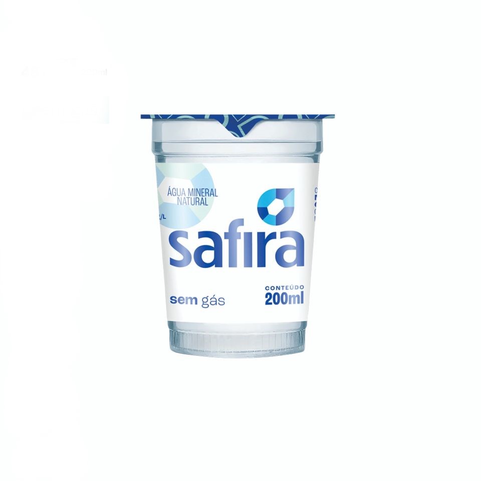 ÁGUA SAFIRA 200ML COPO