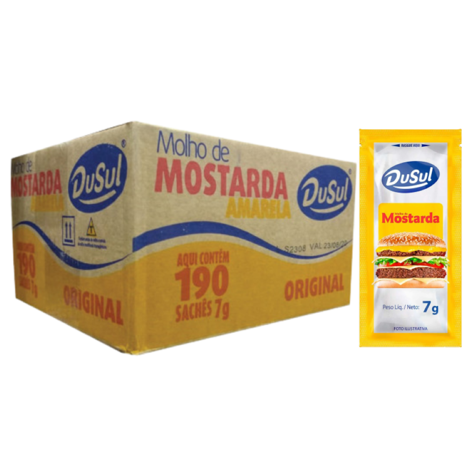 CAIXA MOSTARDA DUSUL