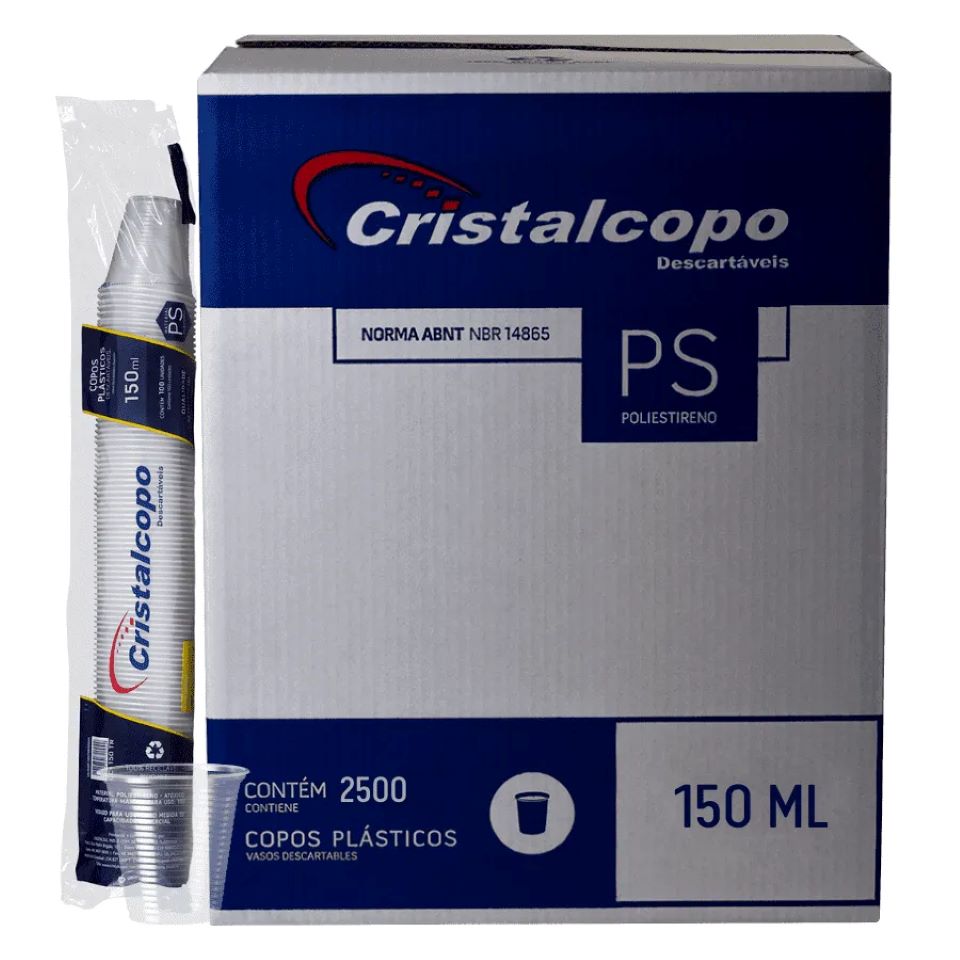 COPO CRISTALCOPO 150ML TRANSP