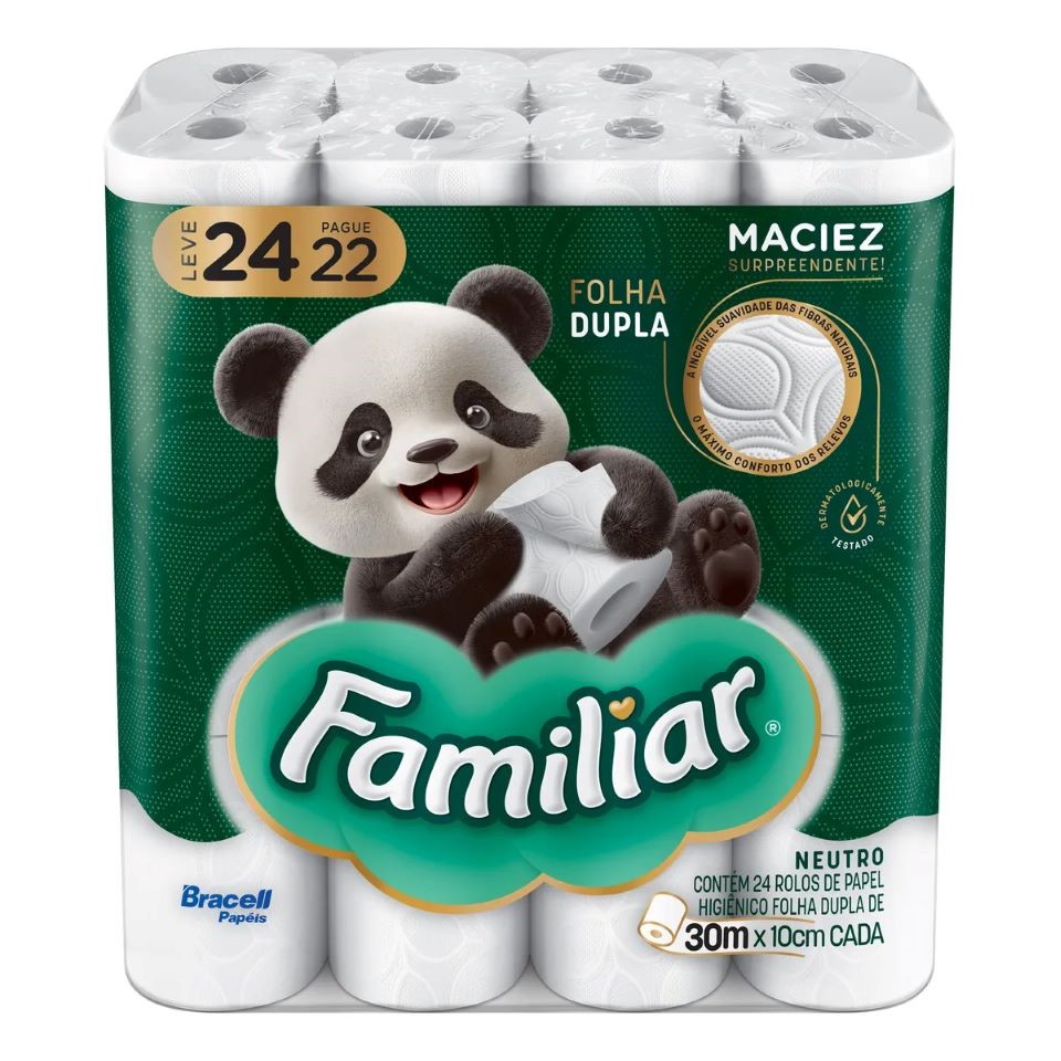 PAPEL HIGIÊNICO FAMILIAR