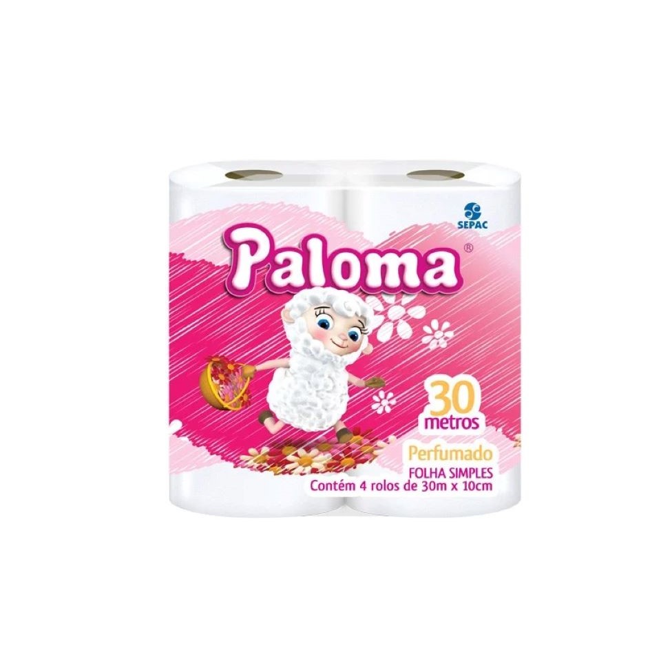 PAPEL HIGIÊNICO PALOMA PERFUMADO
