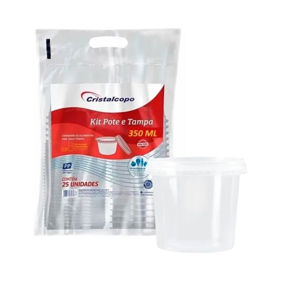 POTE REDONDO 25X350ML