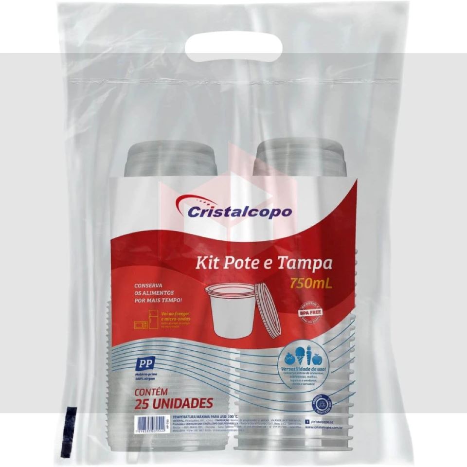 POTE REDONDO 25X750ML