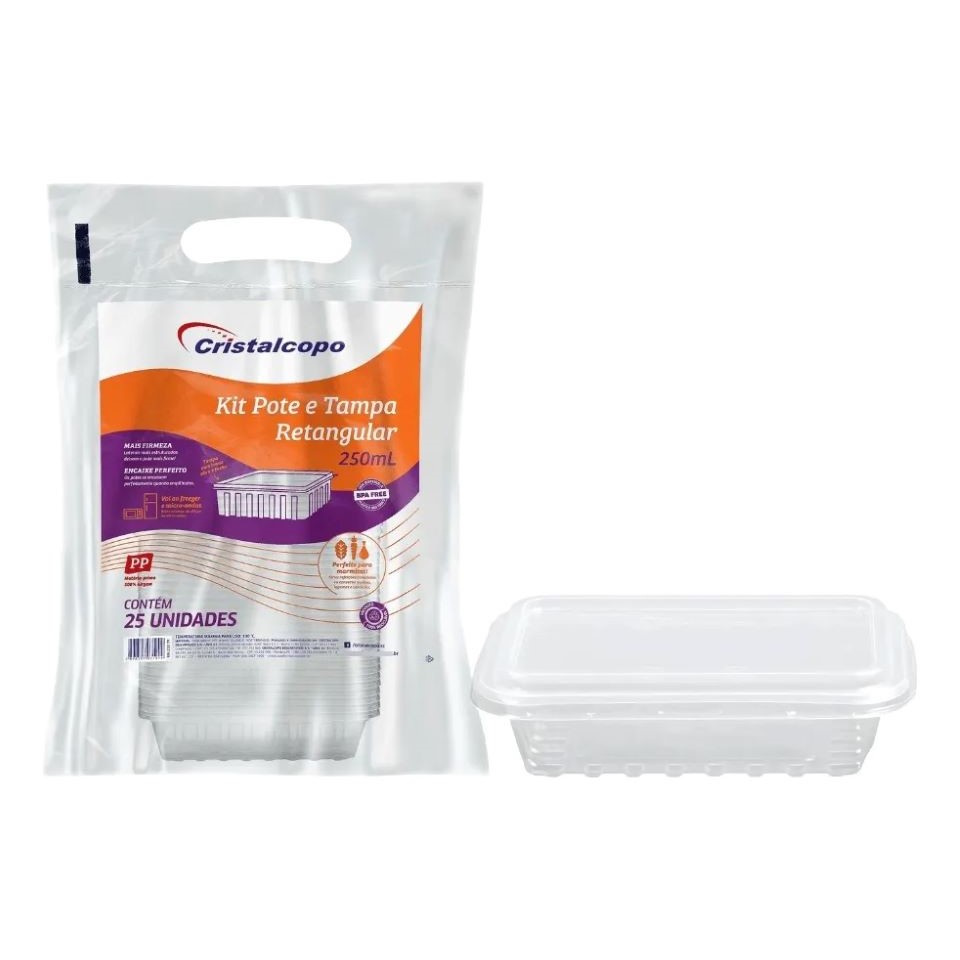 POTE RETANGULAR 25X250ML (2)