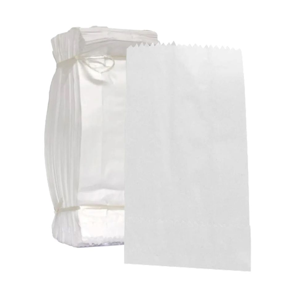 SACO PAPEL KRAFT BRANCO 5KG