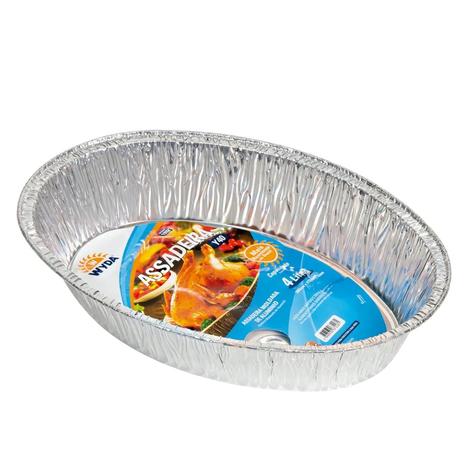 ASSADEIRA ALUMINIO OVAL WYDA 4LT