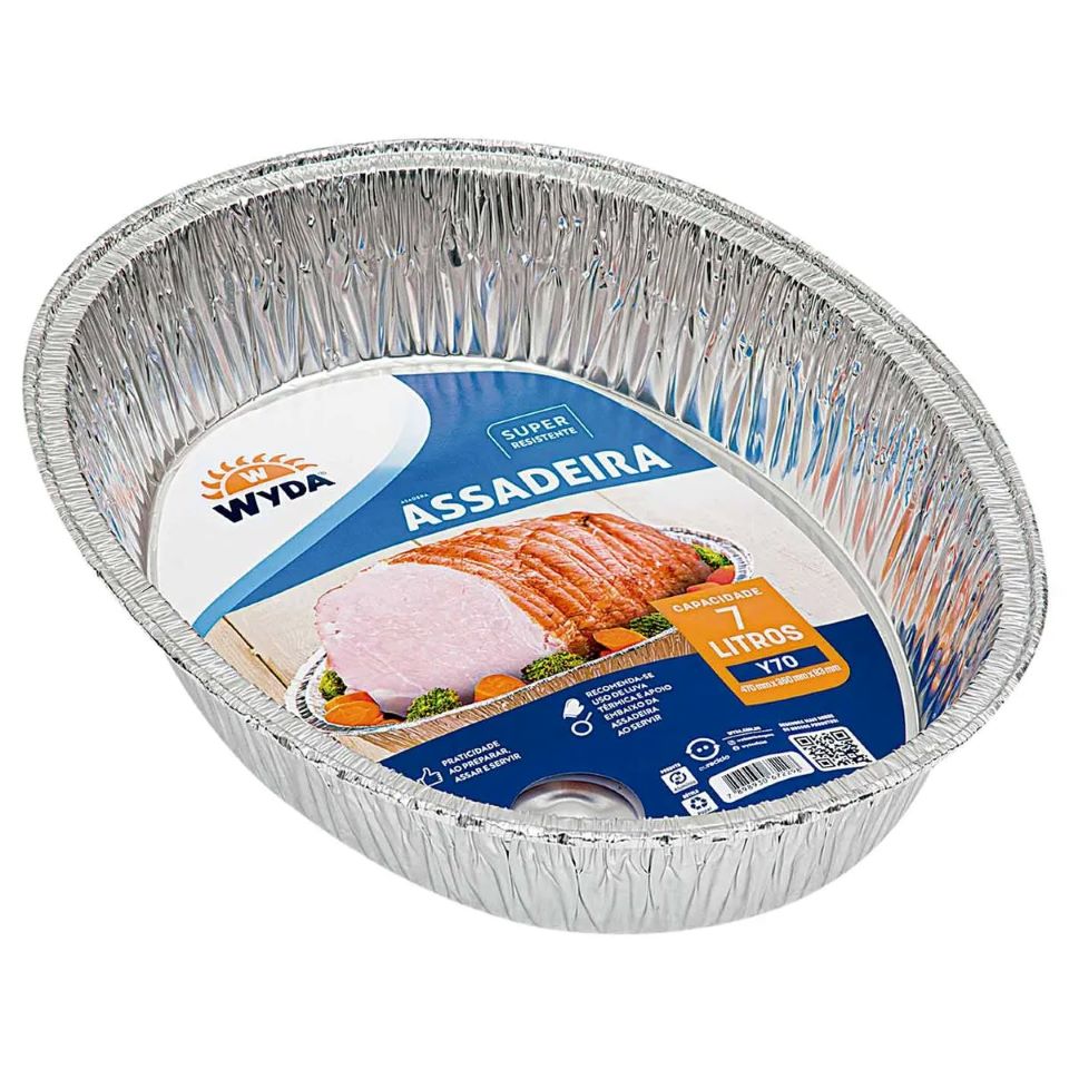 ASSADEIRA ALUMINIO WYDA 7L