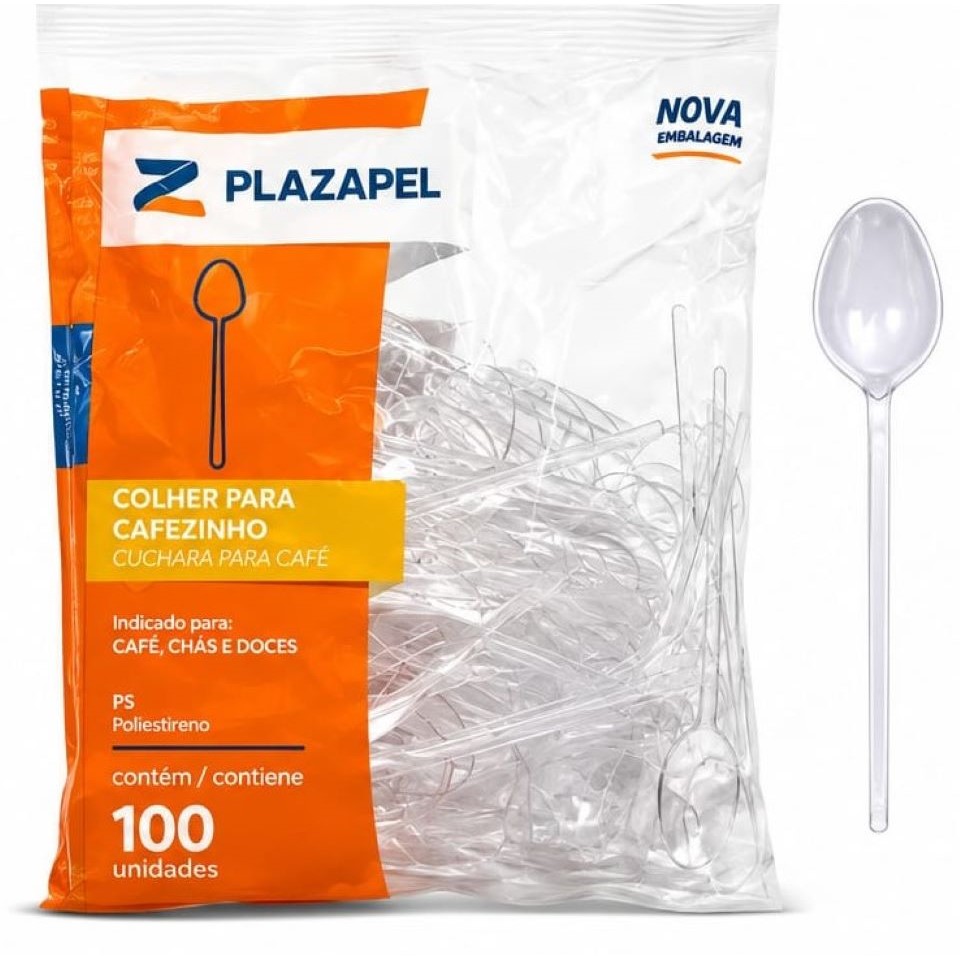 COLHER PARA CAFÉ PLAZAPEL CRISTAL (0)