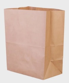 SACO DE PAPEL KRAFT SOS 10 KG - 100 UNIDADES
